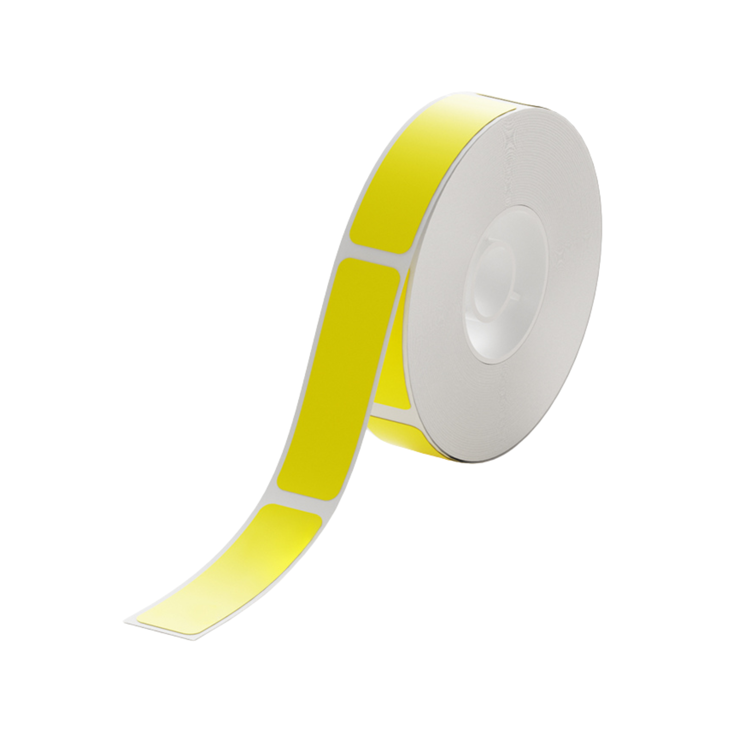 NB827 - Niimbot - D11-H Only - 12x40mm - 155 Yellow - Dual Colour - Red & Black Text Labels