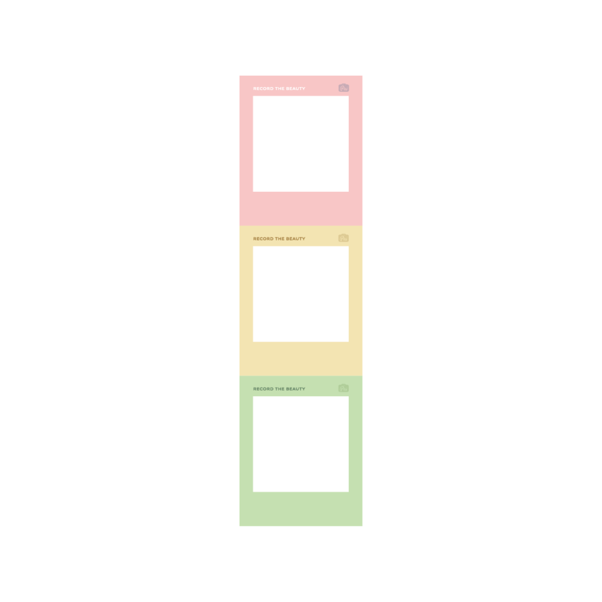 NB840 - NIIMBOT - B1_PRO / B2_PRO / B21_PRO - 54X66MM - 125 GREYSCALE PHOTO PAPER - SPRING TIME LABELS