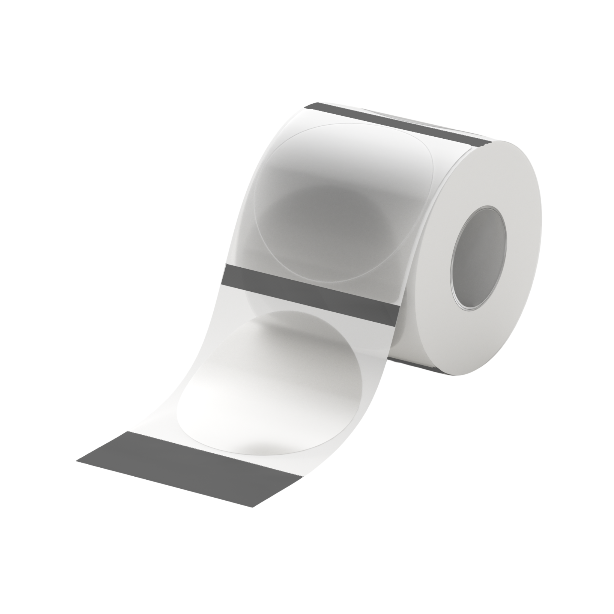 NIIMBOT - M Range - 50x50mm - Transparent Round - 140 Labels