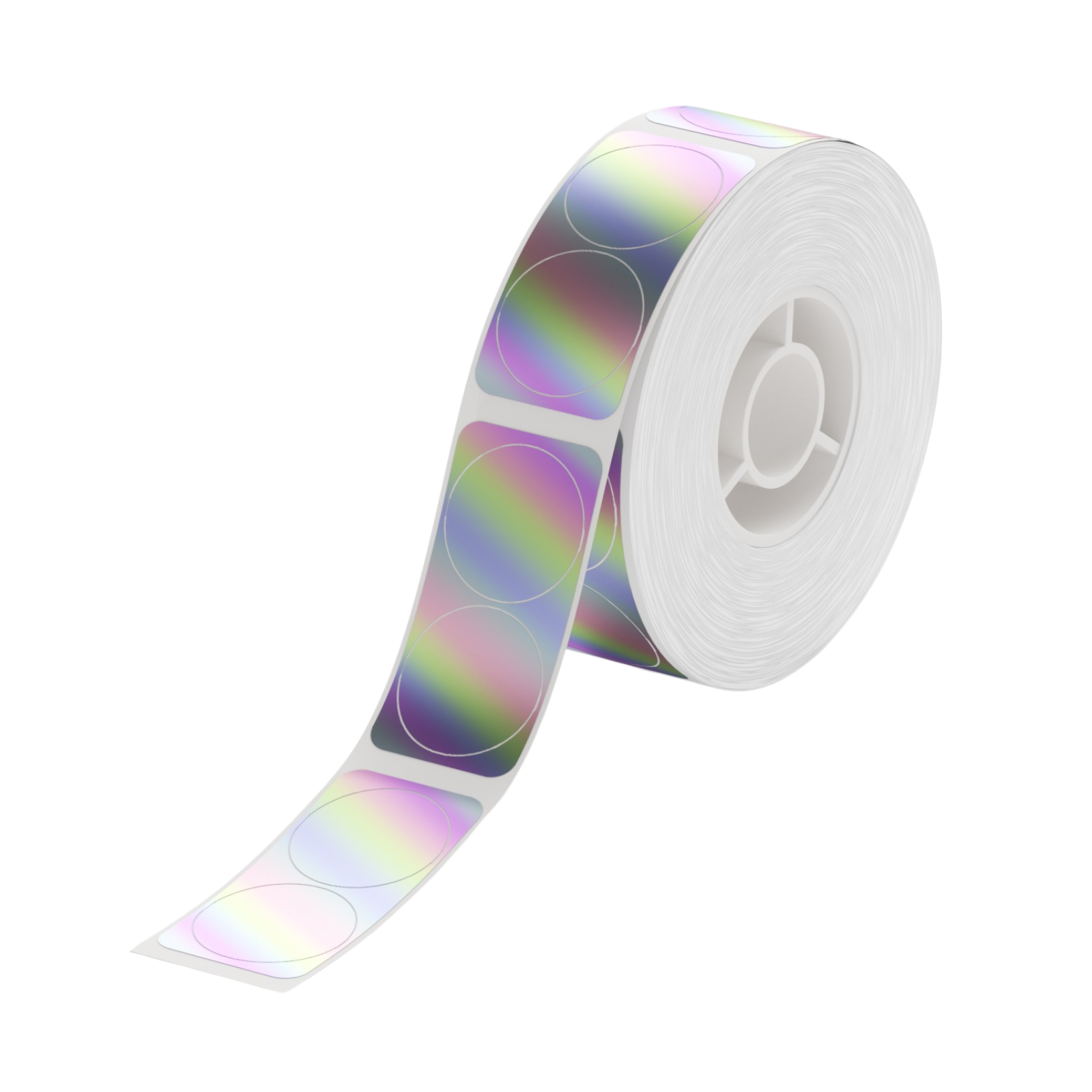 NIIMBOT - N1 - 14x28mm - Silver Round Laser - 200 Labels