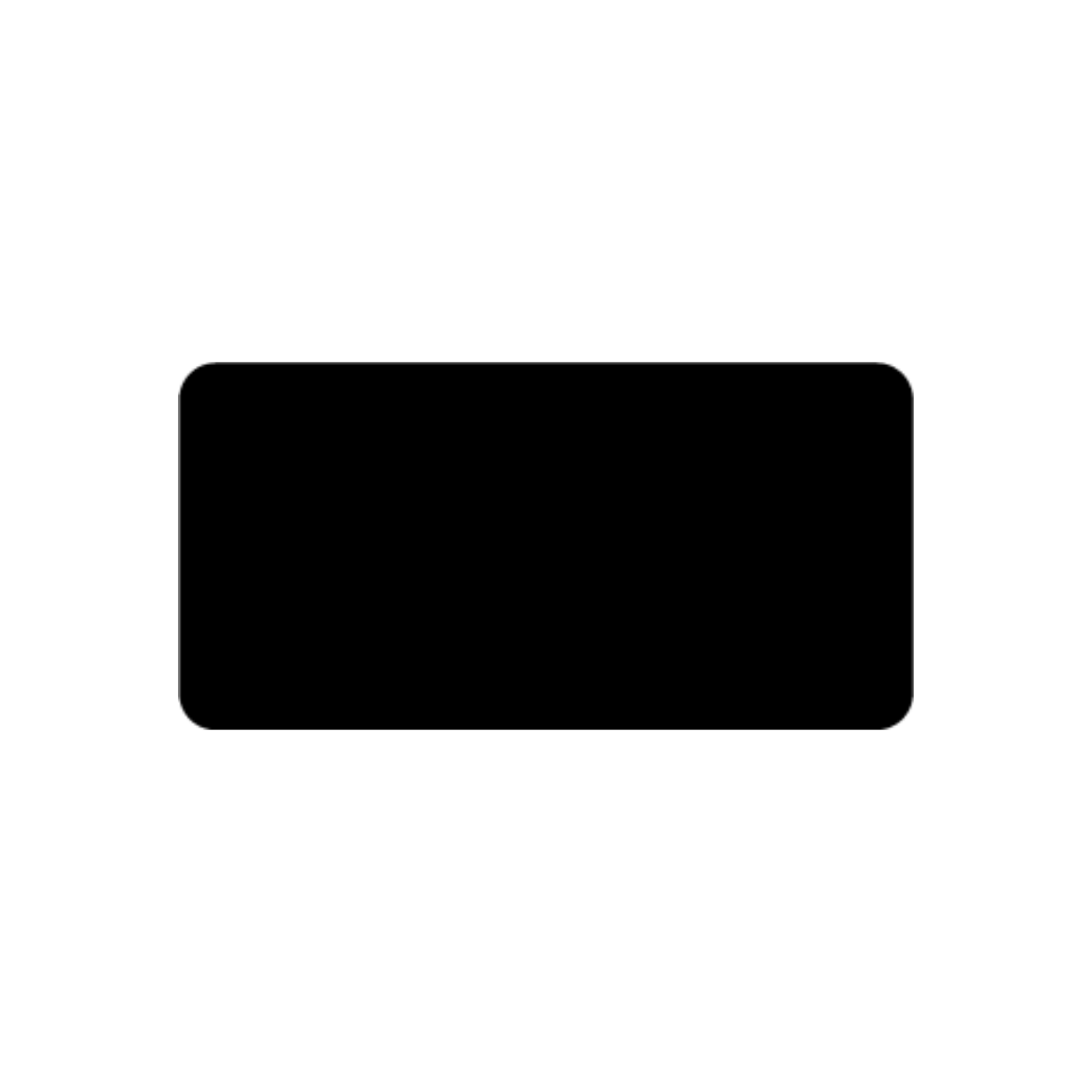 NB885 - Niimbot - M2 / M3 - 40x20mm - 325 Matte Black Labels