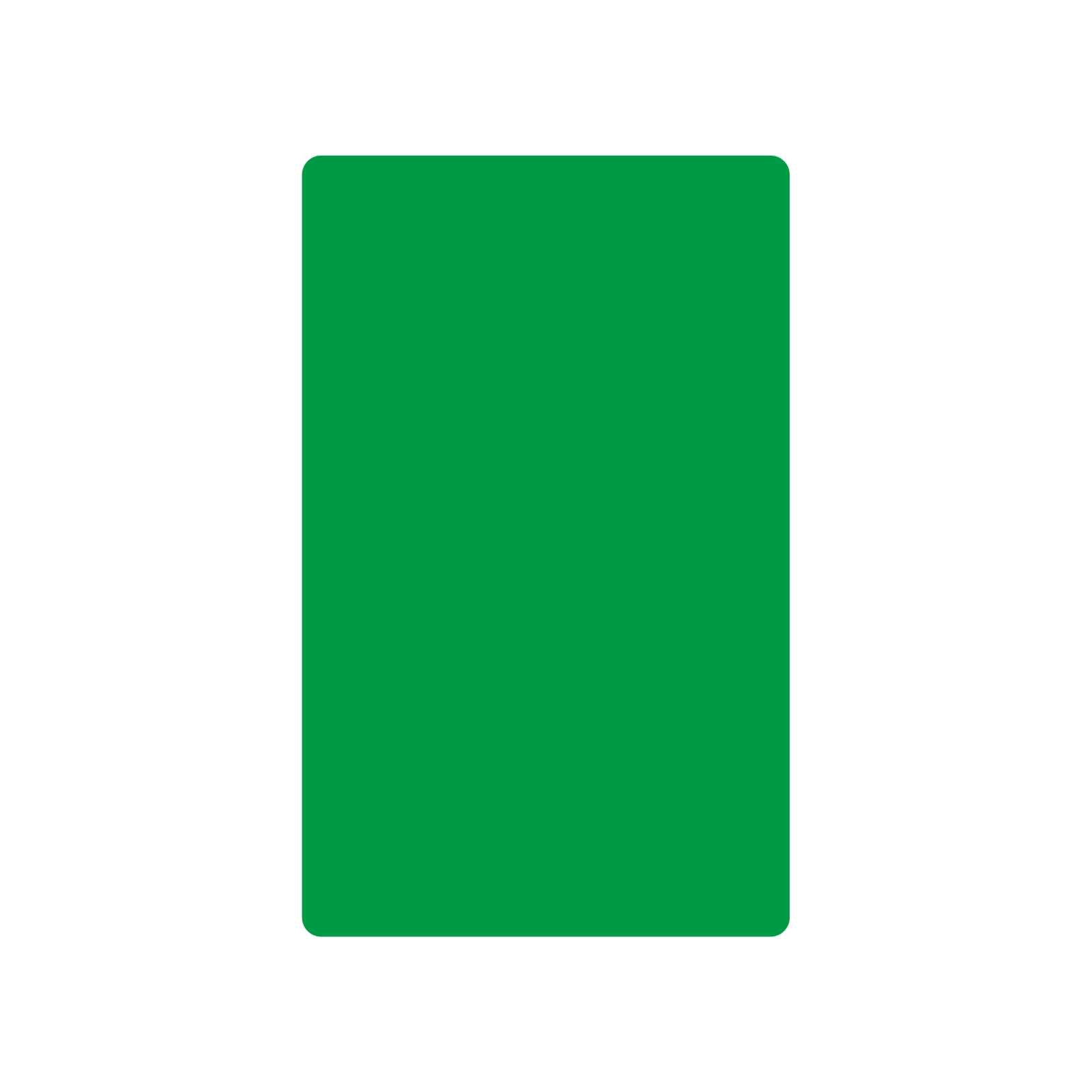 NIIMBOT - B Range - 50x80mm - Green - 95 Labels - CN