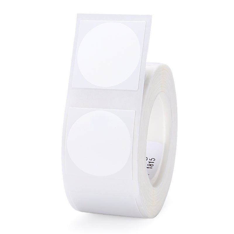 NB212 - NIIMBOT - B1 / B21 / B3S - 31*31MM - ROND - 210 ETIKETTE PER ROL - WIT