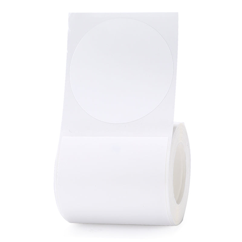 NB226 - NIIMBOT - B1 / B21 / B3S - T50*50MM - ROND - 150 ETIKETTE PER ROL - WIT