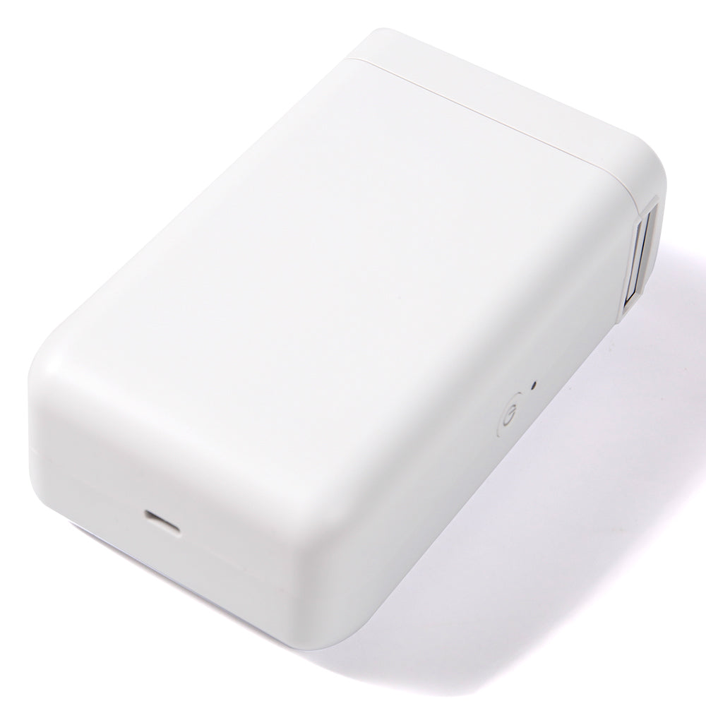 NB121 - NIIMBOT - SLEGS D101 - DRAAGBARE ETIKET BLUETOOTH-DRUKKER INSLUITEND GRATIS ETIKETROL (BREEËR WEERGAWE - 12*40MM - WIT)