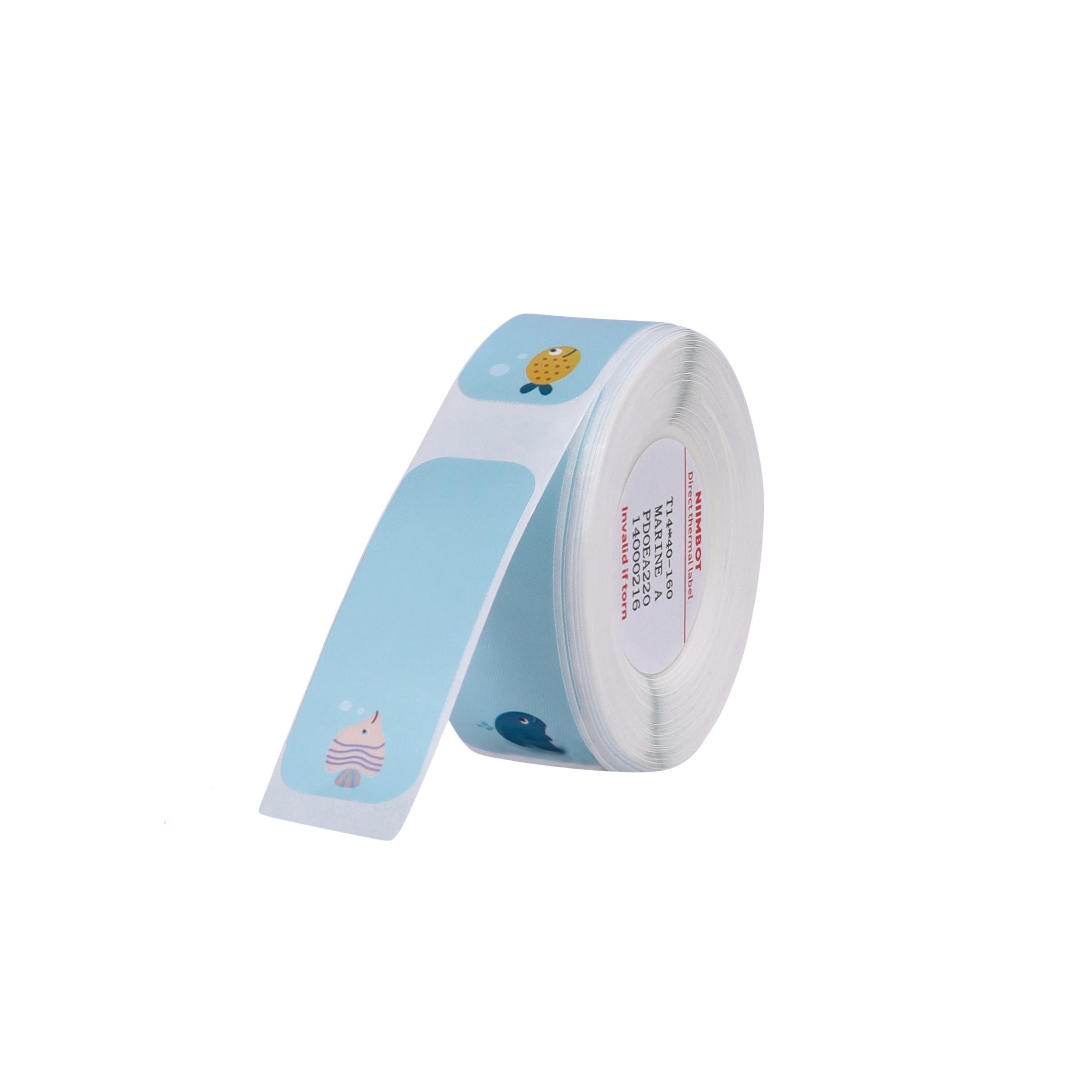 NB146 - NIIMBOT - D11 / D101 / D110 - RP14*40 - 160 ETIKETTE PER ROL - GEMENGDE SEEDIER-ONTWERP