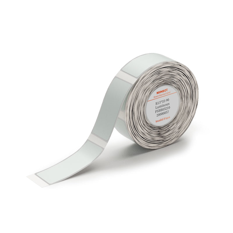 NB161 - NIIMBOT - D11 / D101 / D110 - 13*35MM - 90 TERMIESE ETIKETTE - LIGGENDE ONTWERP