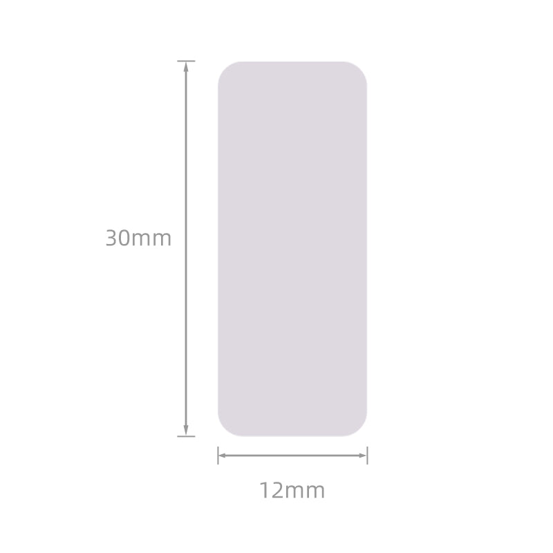 NB174 - NIIMBOT - D11 / D101 / D110 - 12X30mm - 210 ETIKETTE PER ROL - EFFEN LAVENDELKLEUR