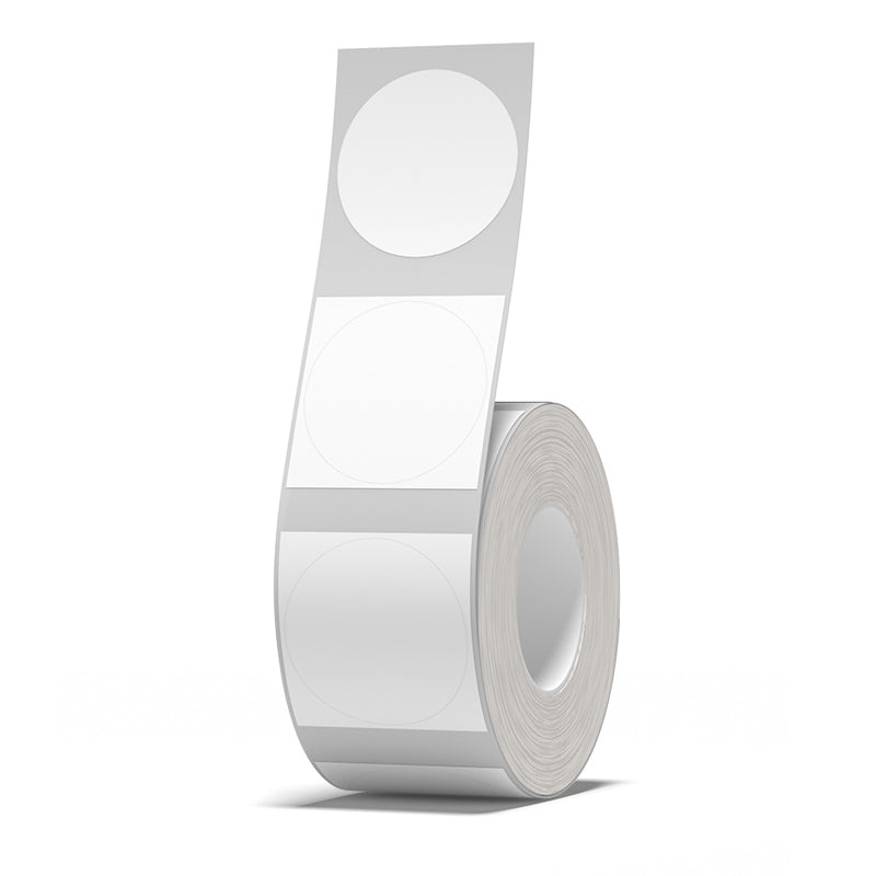 NB218 - NIIMBOT - B1 / B21 / B3S / B4 - 21X21MM - 300 LABELS PER ROLL - ROUND - WHITE