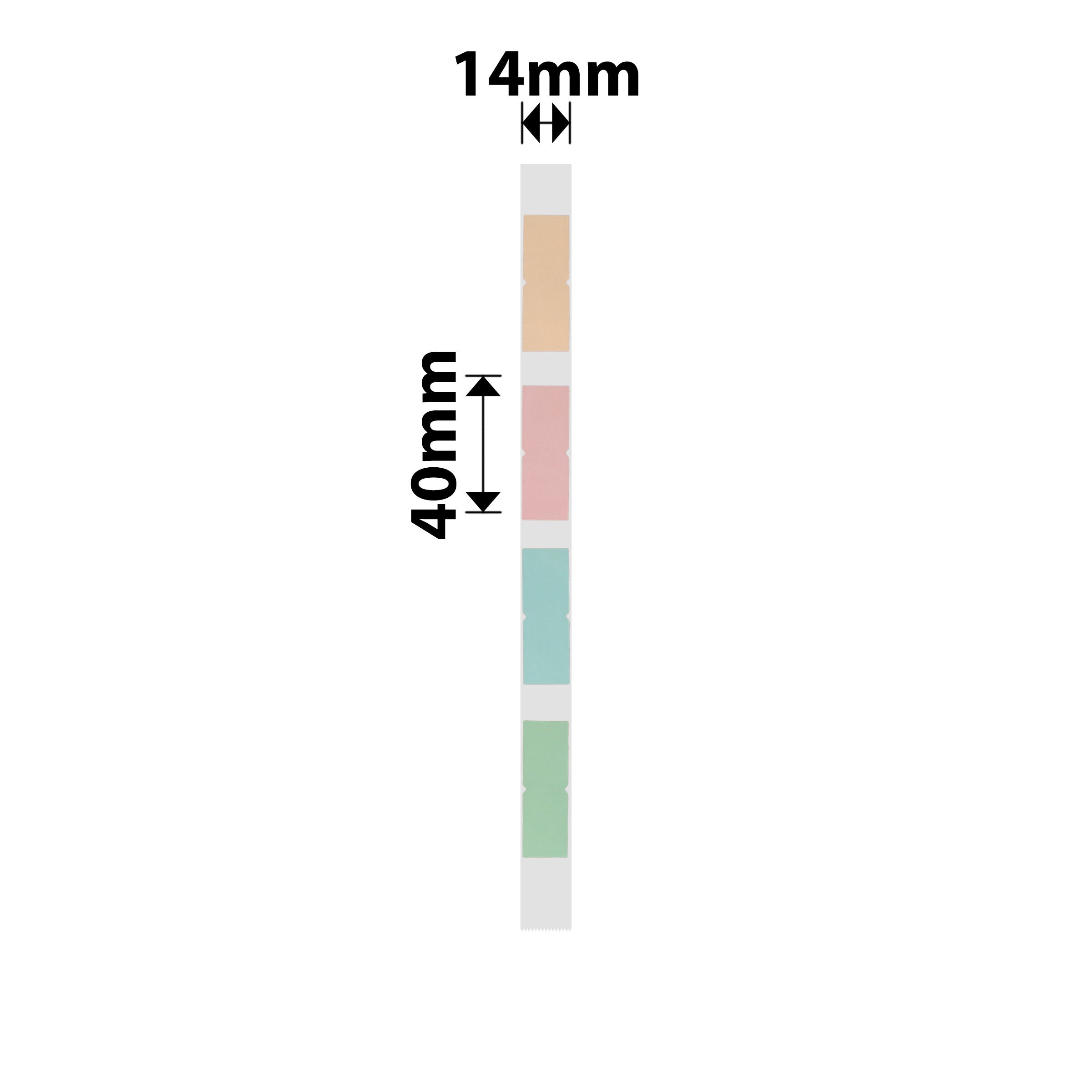 I-NB409 - NIIMBOT - B18 - EW14*40mm - 150 AMALEBO NGOKUQHUBEKA NGAMUNYE - UKWENZIWA KWEHLOBO