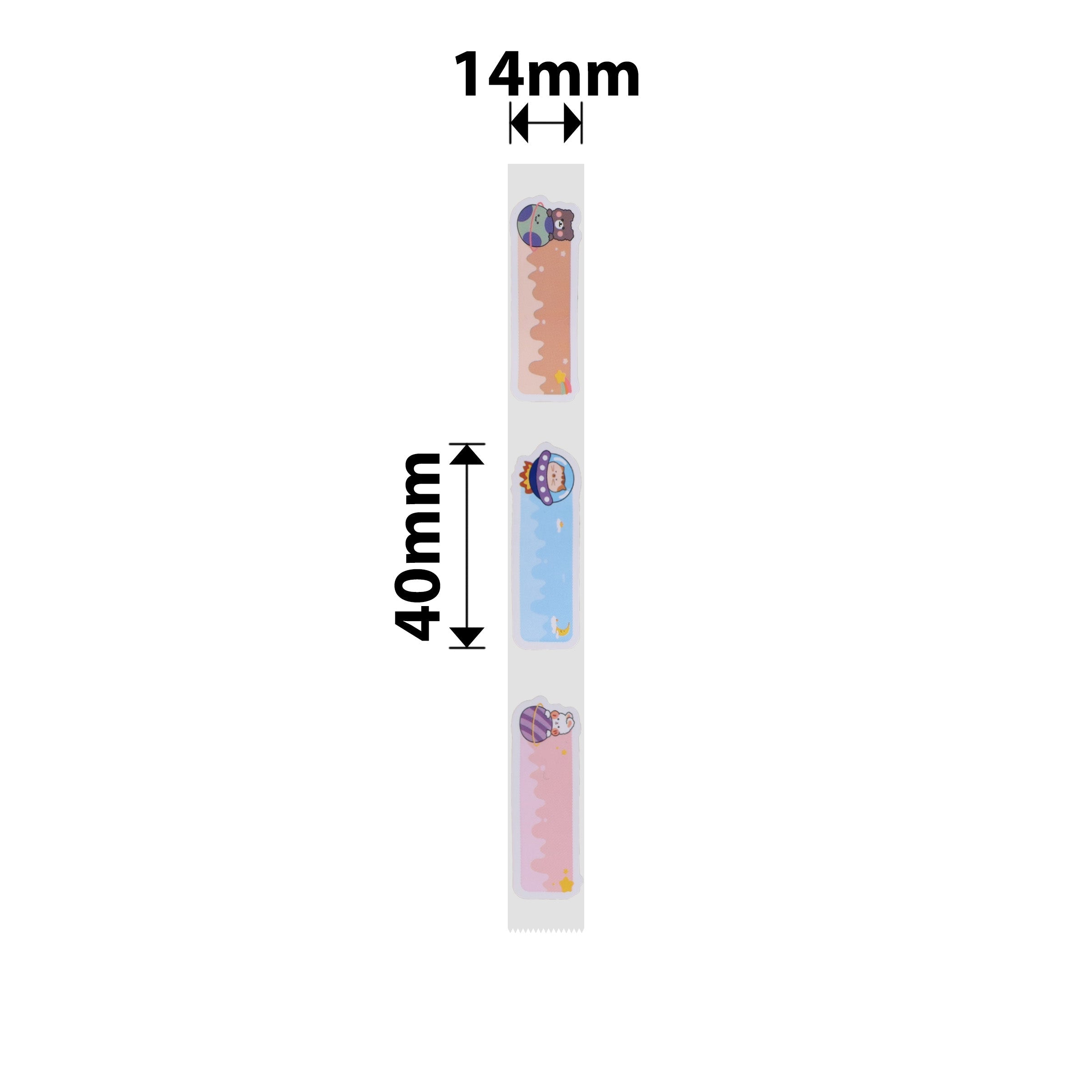 I-NB416 - NIIMBOT - B18 - EW14*40mm - 150 AMALEBULA NGOKUQONGA NGAWO - STAR TREK DESIGN