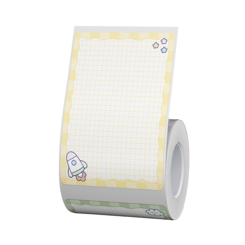 NB467 - NIIMBOT - B1 / B21 / B3S - T50X70MM - 110 LABELS PER ROLL - CAMPING DESIGN