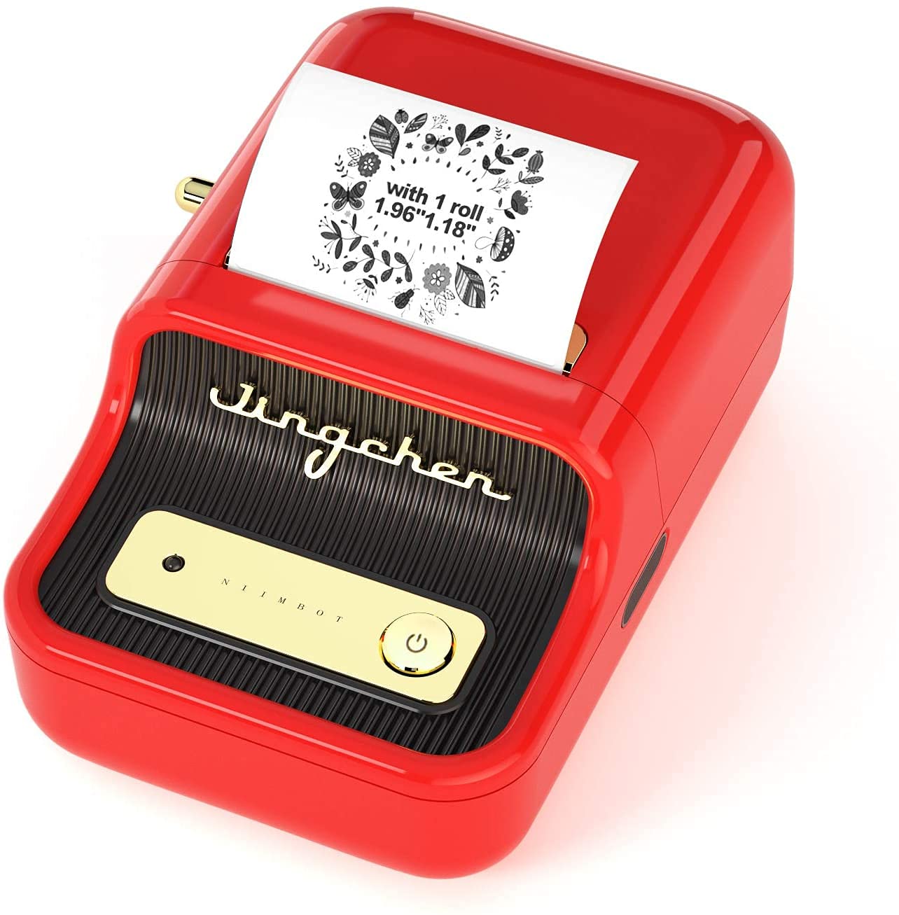 NB109 - NIIMBOT - B21 - DRAAGBARE TERMIESE ETIKET BLUETOOTH-DRUKKER INSLUITEND GRATIS ETIKET (50*30MM - WIT)