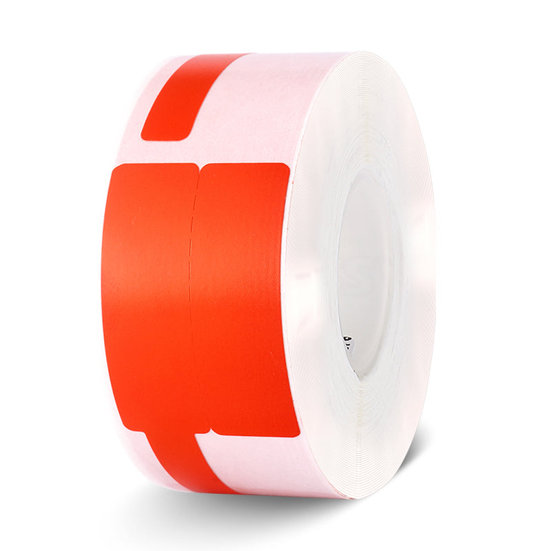 NB247 - Niimbot - B1 / B21 / B31 / B3S / B4 - 25x78mm - 100 Red Cable Labels