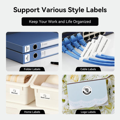 NB493 - NIIMBOT - B1 - PORTABLE THERMAL LABEL BLUETOOTH PRINTER INCL FREE WHITE LABEL (50X30MM)