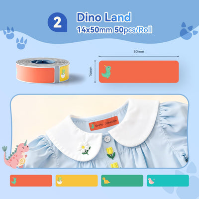 NB806-IRONKIT - NIIMBOT - N1 IRON ON LABEL KIT - BLUETOOTH THERMAL TRANSFER LABEL PRINTER INCL FREE STANDARD WHITE LABEL & BLACK CARTRIDGE (14X50MM) & WHITE IRON ON LABEL (14X40MM)