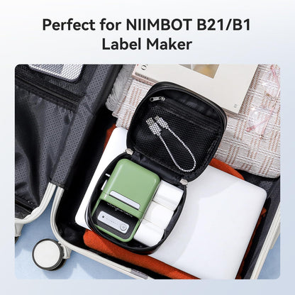 NB517 - NIIMBOT - B1 / B21 / B3S MODELS - BAG ONLY FOR PRINTER & LABELS - BLACK
