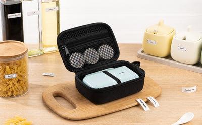 NB518 - NIIMBOT - D11 / D110 / B18 - STORAGE CASE FOR PRINTER & LABELS - BLACK