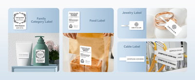 NB493 - NIIMBOT - B1 - PORTABLE THERMAL LABEL BLUETOOTH PRINTER INCL FREE WHITE LABEL (50X30MM)