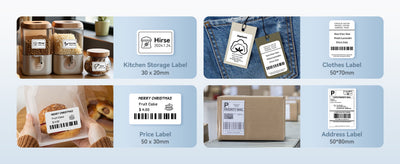 NB493 - NIIMBOT - B1 - PORTABLE THERMAL LABEL BLUETOOTH PRINTER INCL FREE WHITE LABEL (50X30MM)