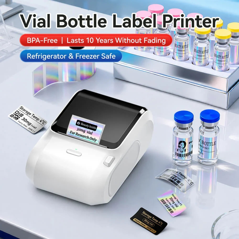 NIIMBOT - M2_H 300dpi Bluetooth Label Printer Incl Label Roll