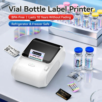 NIIMBOT - M2_H 300dpi Bluetooth Label Printer Incl Label Roll