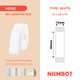 NB103 - Niimbot - D11 / D101 / D110 / H1S - 12x40mm - 155 White Labels