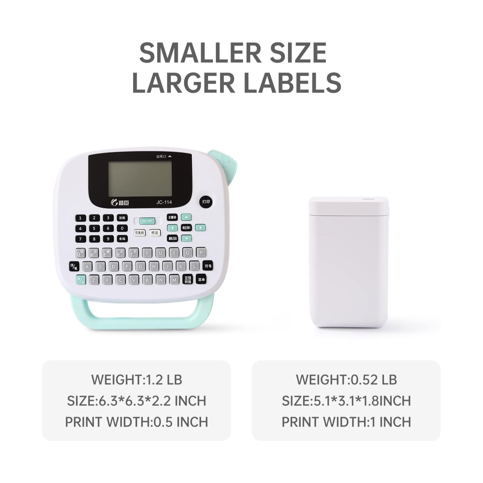 NIIMBOT - D101 Bluetooth Label Printer Incl Label Roll - White