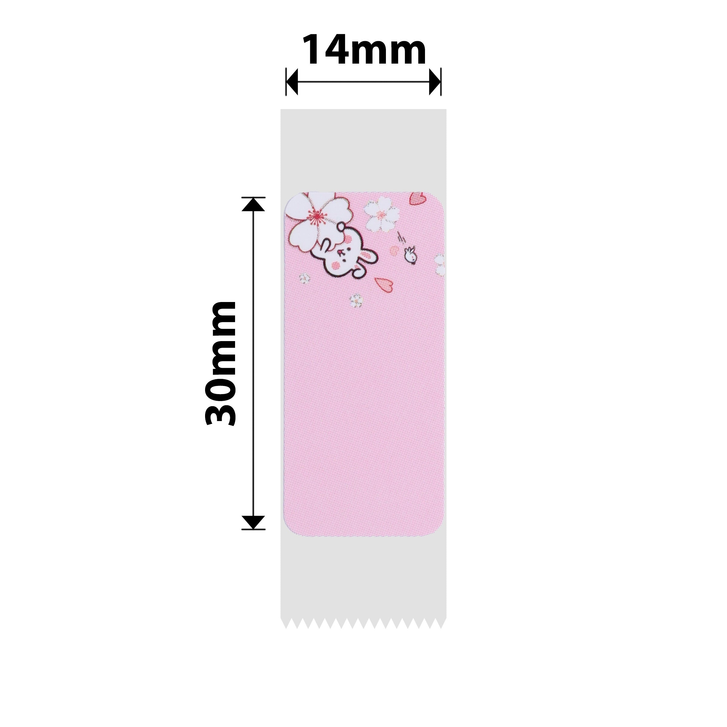 NB152 - NIIMBOT - D11 / D101 / D110 - RP14*30 - 210 ETIKETTE PER ROL - PIENK KONYNONTWERP