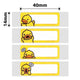 NB154 - NIIMBOT - D11 / D101 / D110 / H1S - 14X40MM - 160 CUTE DUCK LABELS
