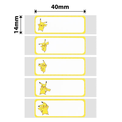 NB160 - NIIMBOT - D11 / D101 / D110 - R14*40 - 160 AMALEBHU NGOKUQHUBEKA NGAMUNYE - PIKACHU C