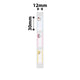 NB162 - NIIMBOT - D11 / D101 / D110 / H1S - 12X30MM - 210 PLANET LABELS