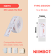 NB172 - Niimbot - D11 / D101 / D110 / H1S - 14x30mm - 210 Lucky Duck Labels