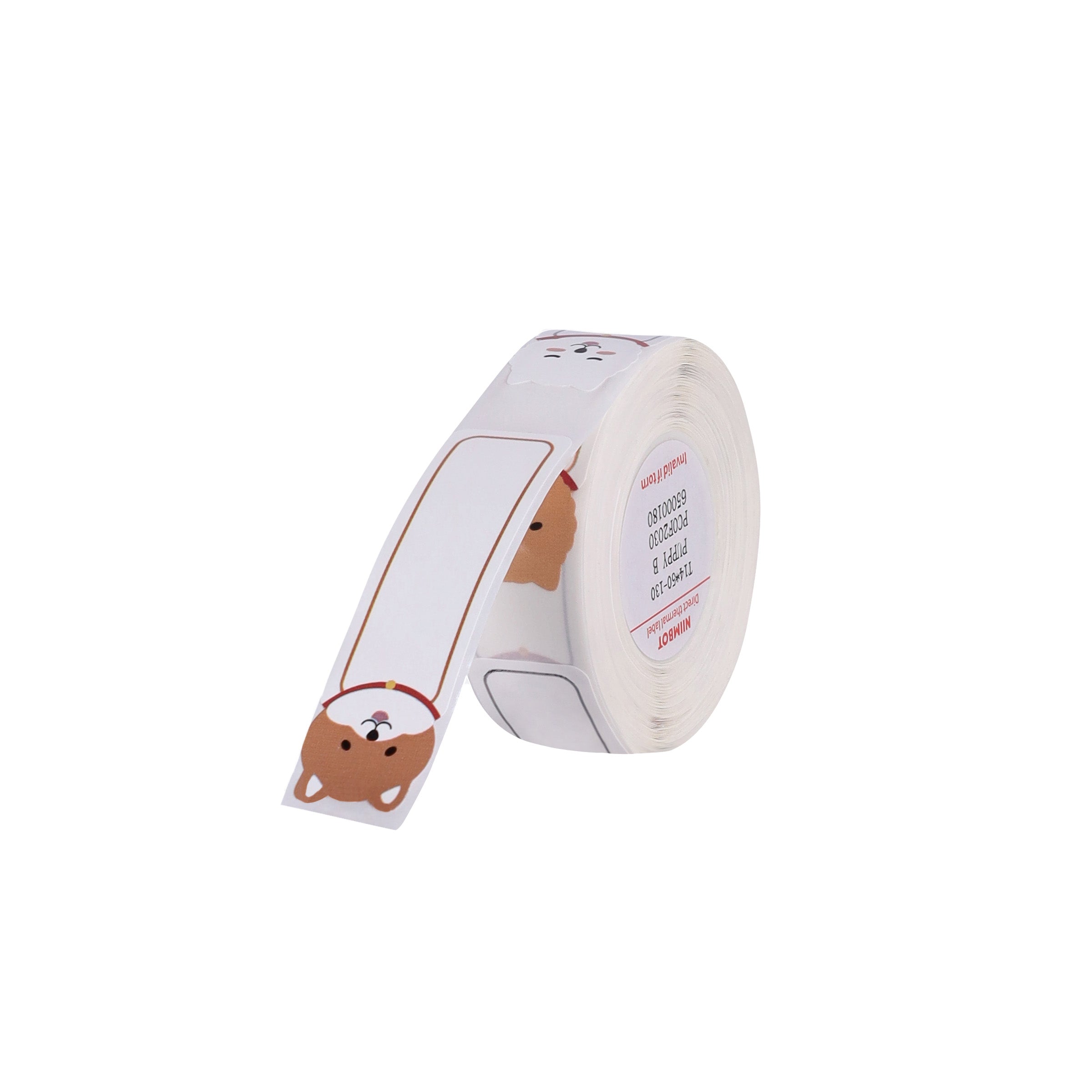 NB177 - NIIMBOT - D11 / D101 / D110 - RP14*50 - 130 ETIKETTE PER ROL - OULIKE HONDJIE-ONTWERP