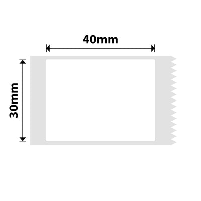 NIIMBOT - B Range - 30x40mm - White - 180 Labels