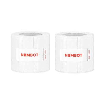 NB187 - Niimbot - B1 / B21 / B3S / B4 - 40x20mm - 320 White Labels