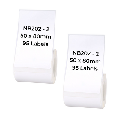 NB202 - NIIMBOT - B1 / B21 / B3S - T50*80MM - 95 AMALEBO NGOKUQHUBEKA NGAMUNYE - OKUMHLOPHE 