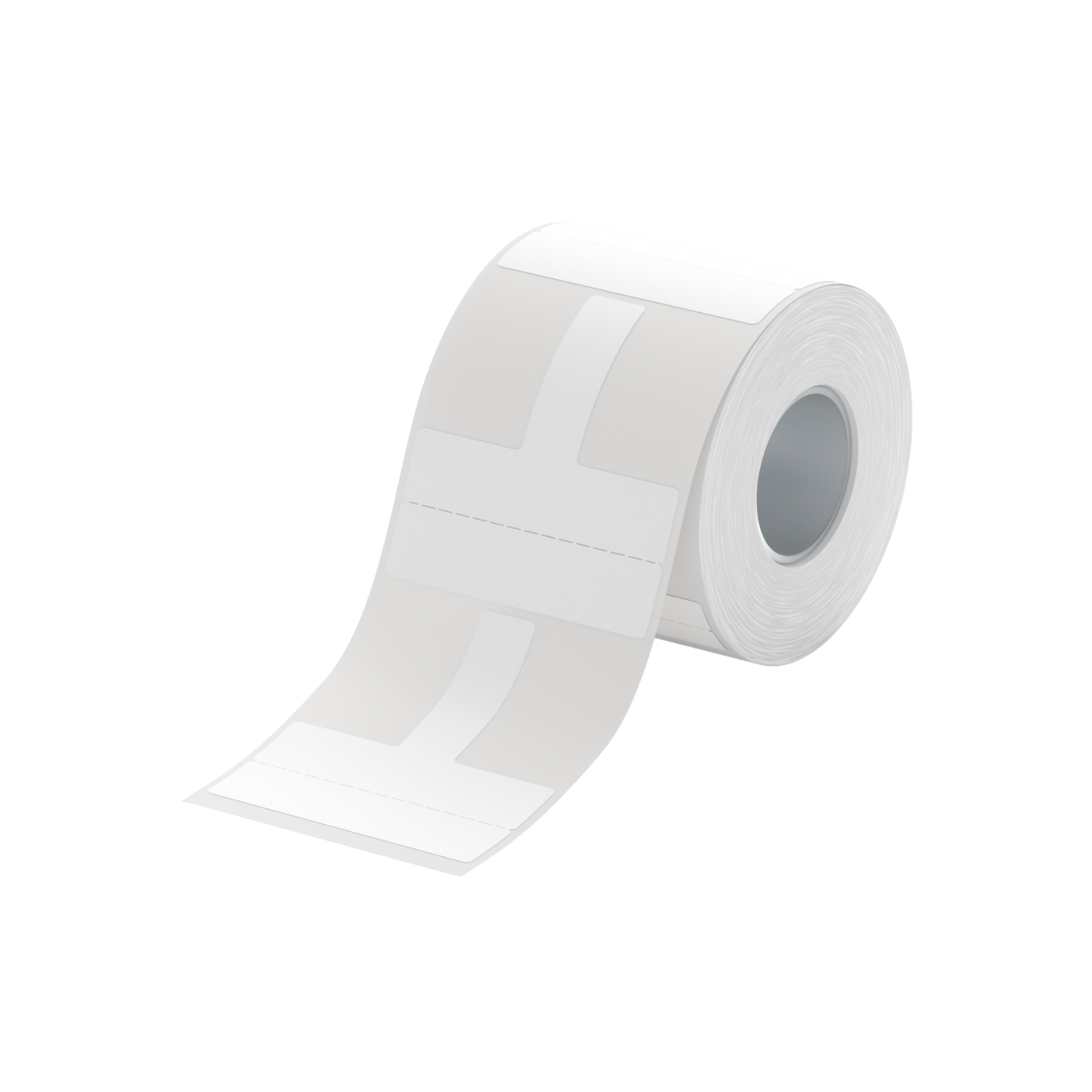 NB203 - NIIMBOT - B1 / B21 / B3S - T38*25+30MM - 130 ETIKETTE PER ROL - KABEL / JUWELE - WIT 