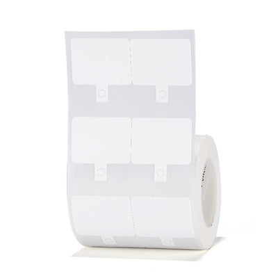 NB211 - Niimbot - B1 / B21 / B31 / B3S / B4 - 50x26mm - 250 White Jewellery Labels With Hole