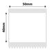 NB223 - NIIMBOT - B1 / B21 / B3S / B4 - 50X40MM - 180 WHITE LABELS