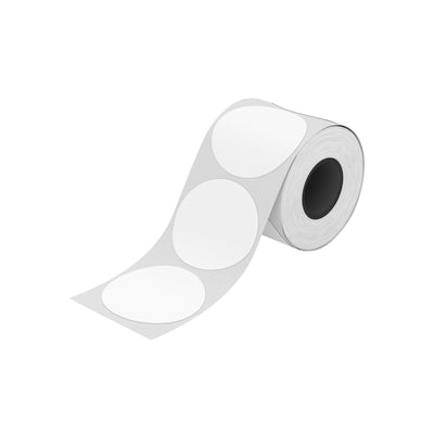 NIIMBOT - B Range - 50x50mm - White Round - 150 Labels