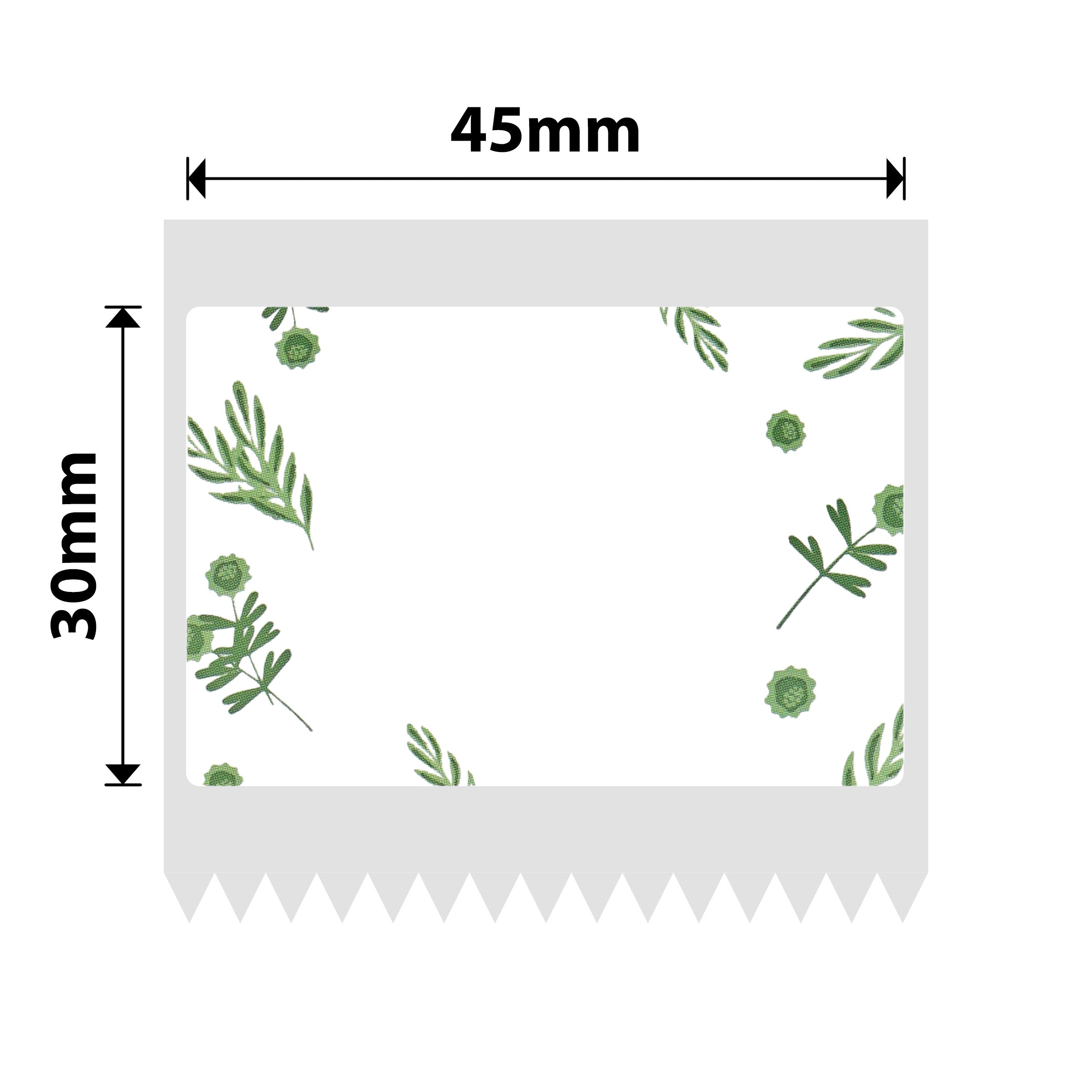 NIIMBOT - B Range - 45x30mm - Plant - 230 Labels