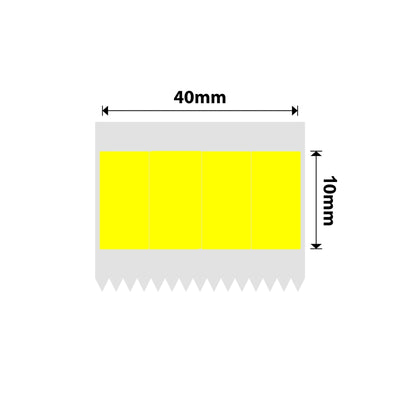 NB235 - NIIMBOT - B1 / B21 / B3S - 40*20MM - (10X20X4)- 300 AMALEBELE EZITHILEYO - YELLOW 