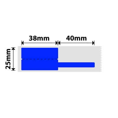 NIIMBOT - B Range - 25x78mm - Blue Cable - 100 Labels