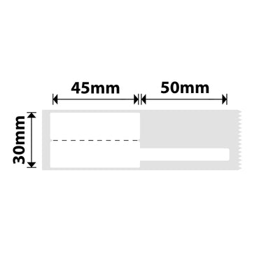 NB251 - NIIMBOT - B1 / B21 / B3S - R03F - 30*95MM (30X45+50X9) - 80 AMALEBHA NGEROLI NGALINYE - IKHEBHULA - EMHLOPHE 
