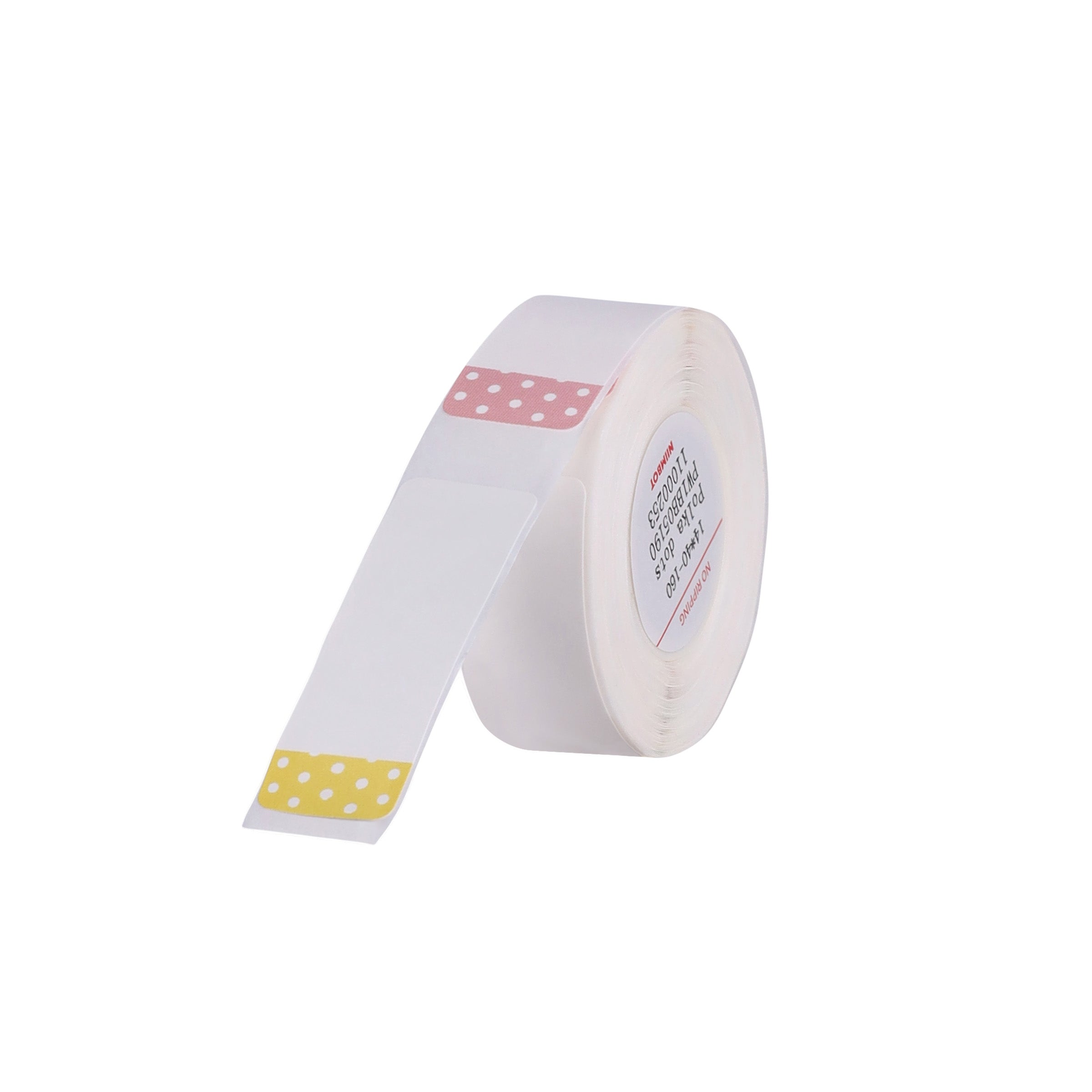 NB297 - NIIMBOT - D11 / D101 / D110 - R14*40 - 160 ETIKETTE PER ROL - POLKA DOTS-ONTWERP
