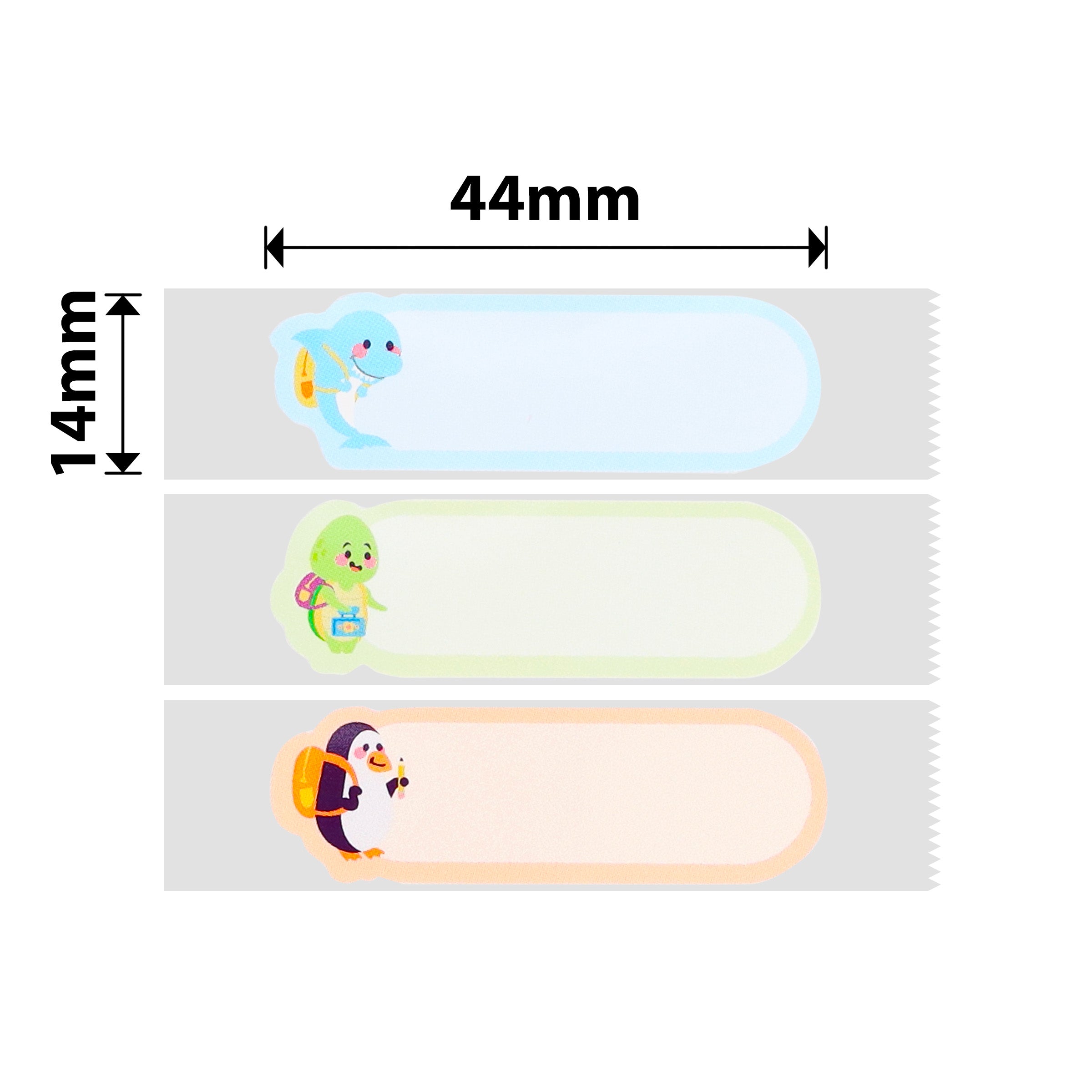 NB415 - Niimbot - N1 - 14x44mm - 140 Go To School Labels