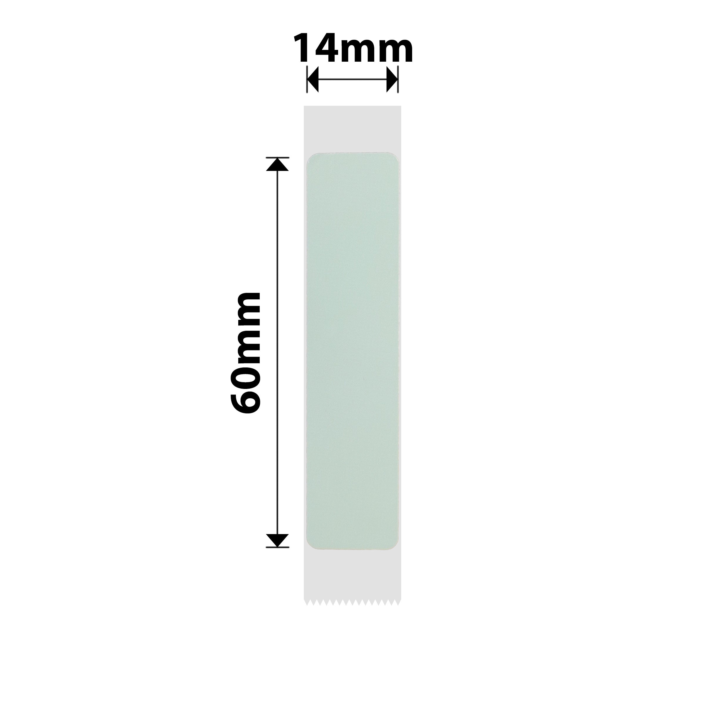 NB305 - NIIMBOT - D11 / D101 / D110 - R14*60 - 110 ETIKETTE PER ROL - GROEN ONTWERP