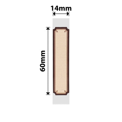 NB311 - NIIMBOT - D11 / D101 / D110 / H1S - 14X60MM - 110 WOOD LOVE LABELS