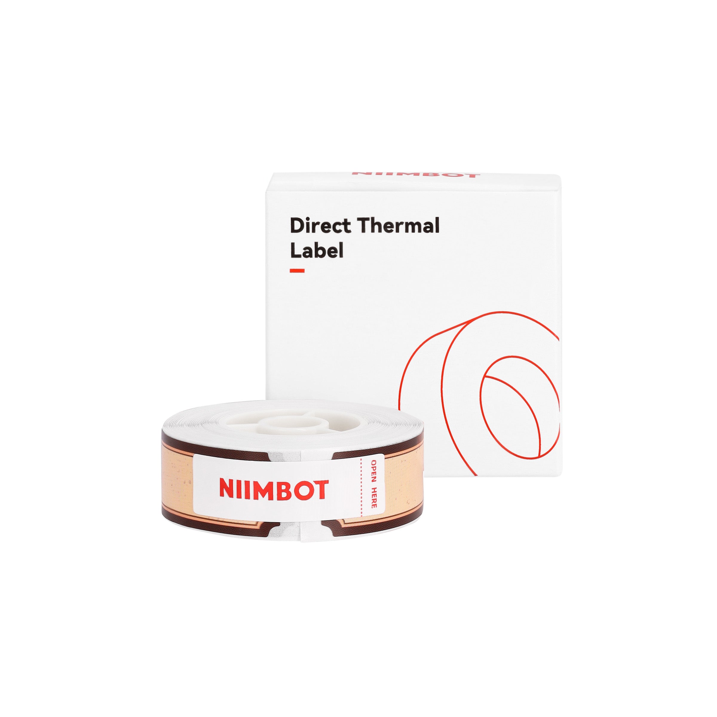 NIIMBOT - D Range - 14x60mm - Wood Love - 110 Labels